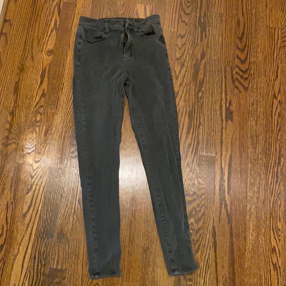 American Eagle Gray Super Super Stretch Jeans